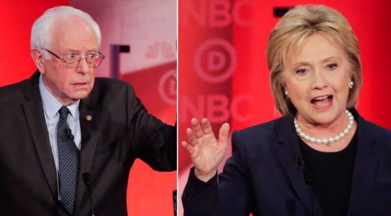 Sparks fly at Clinton, Sanders debate over who is more progressive