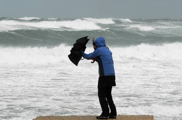 Weather warning remains in place – with ‘risk of spot flooding and thunder’ in some areas