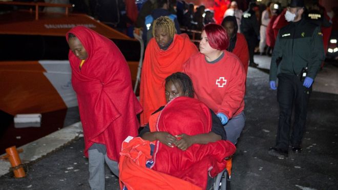‘About 170 migrants dead’ in Mediterranean shipwrecks