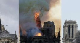 Notre-Dame fire: Millions pledged to rebuild cathedral